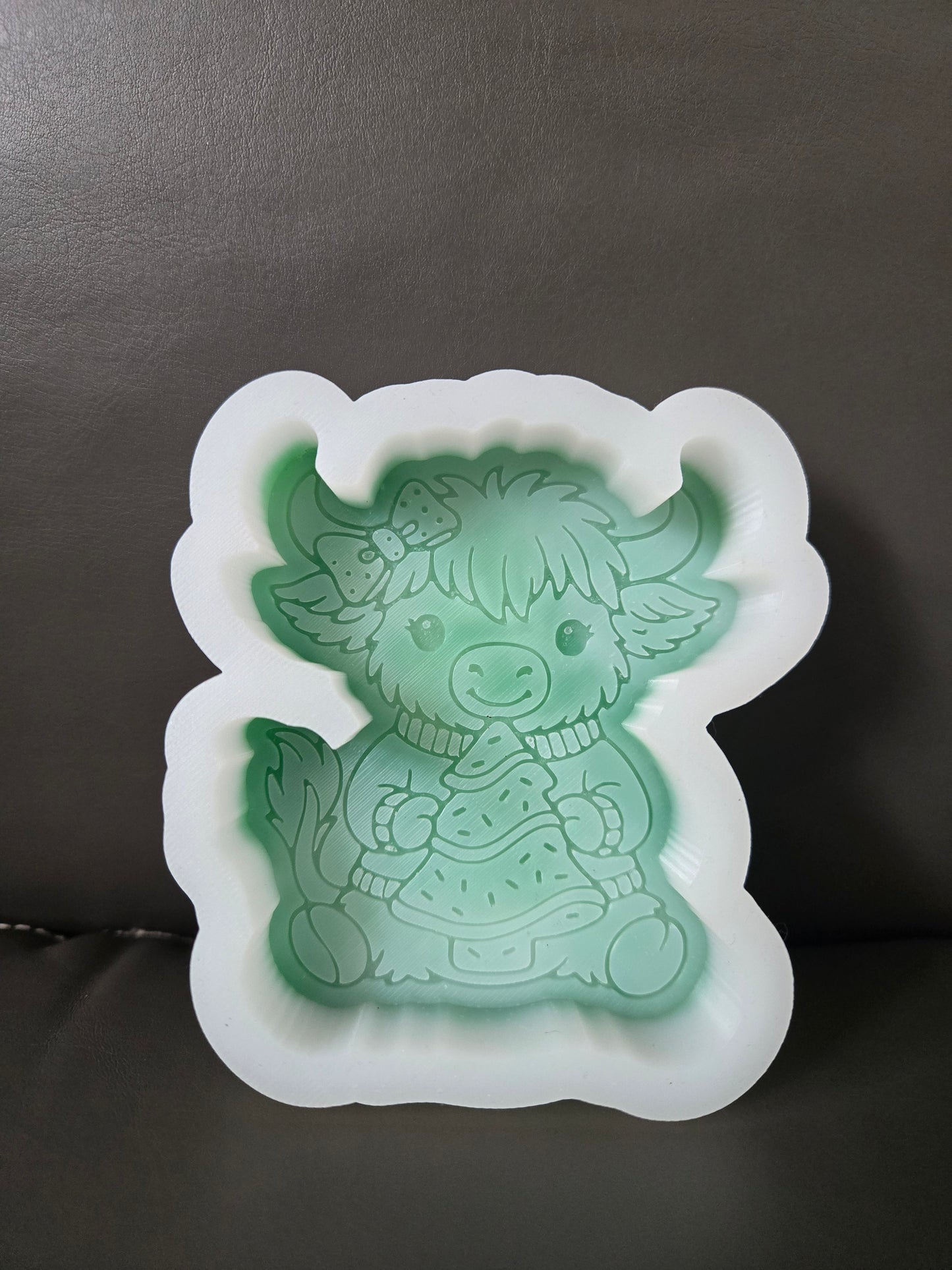 Christmas Cow Freshie