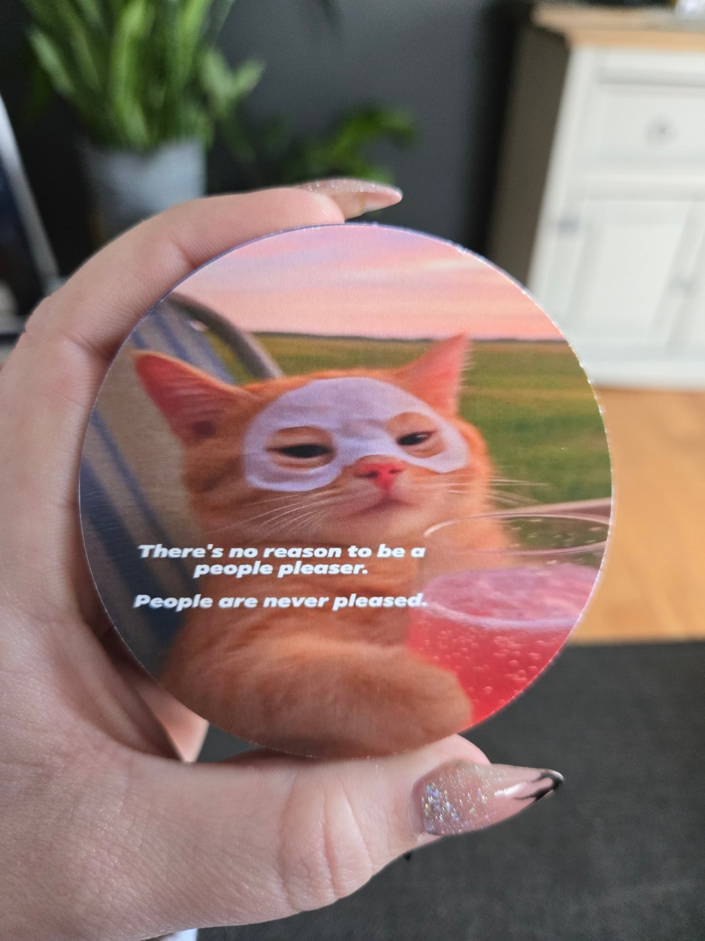 Card Stock Freshie Dot Frame