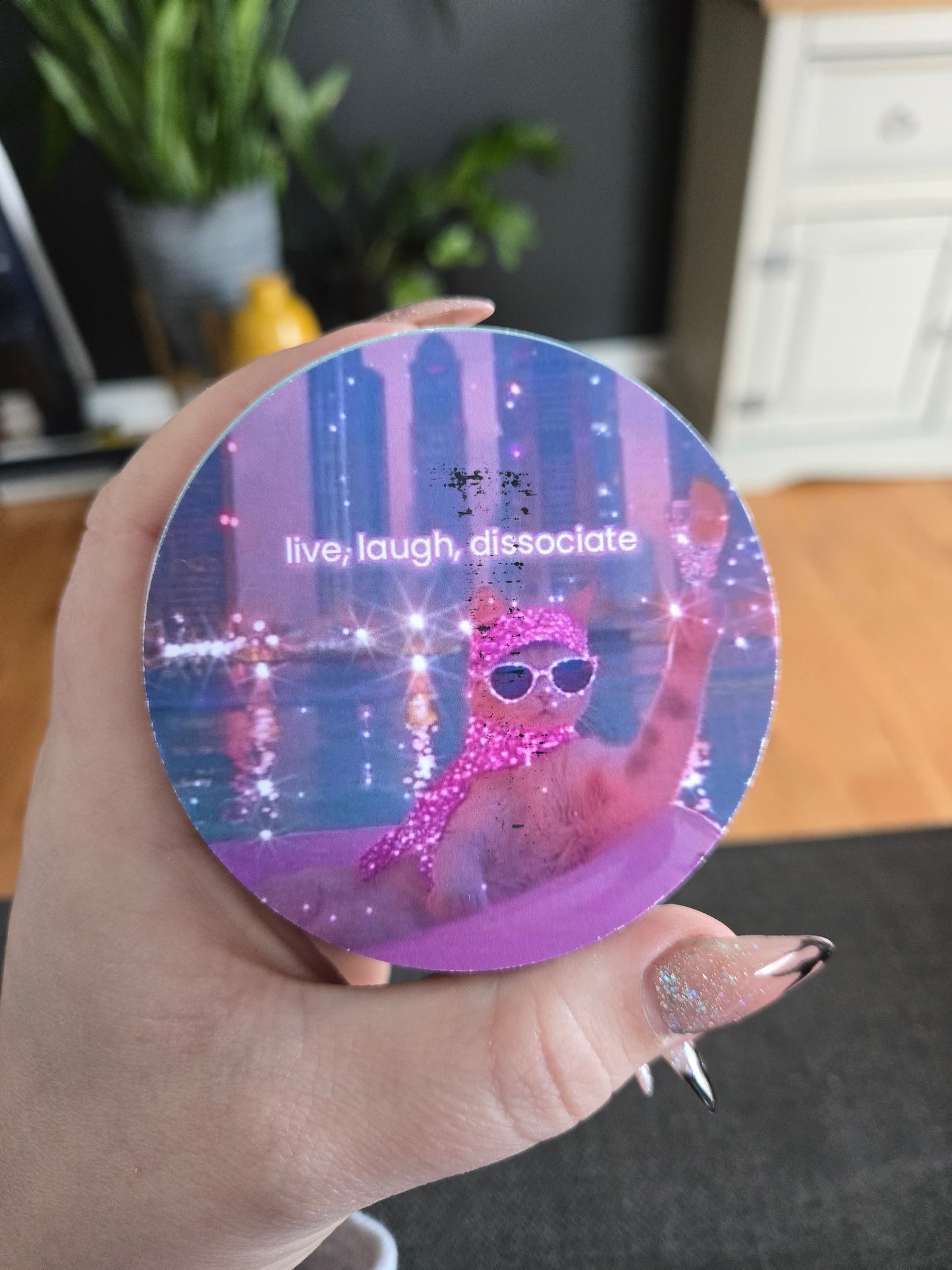 Card Stock Freshie Dot Frame