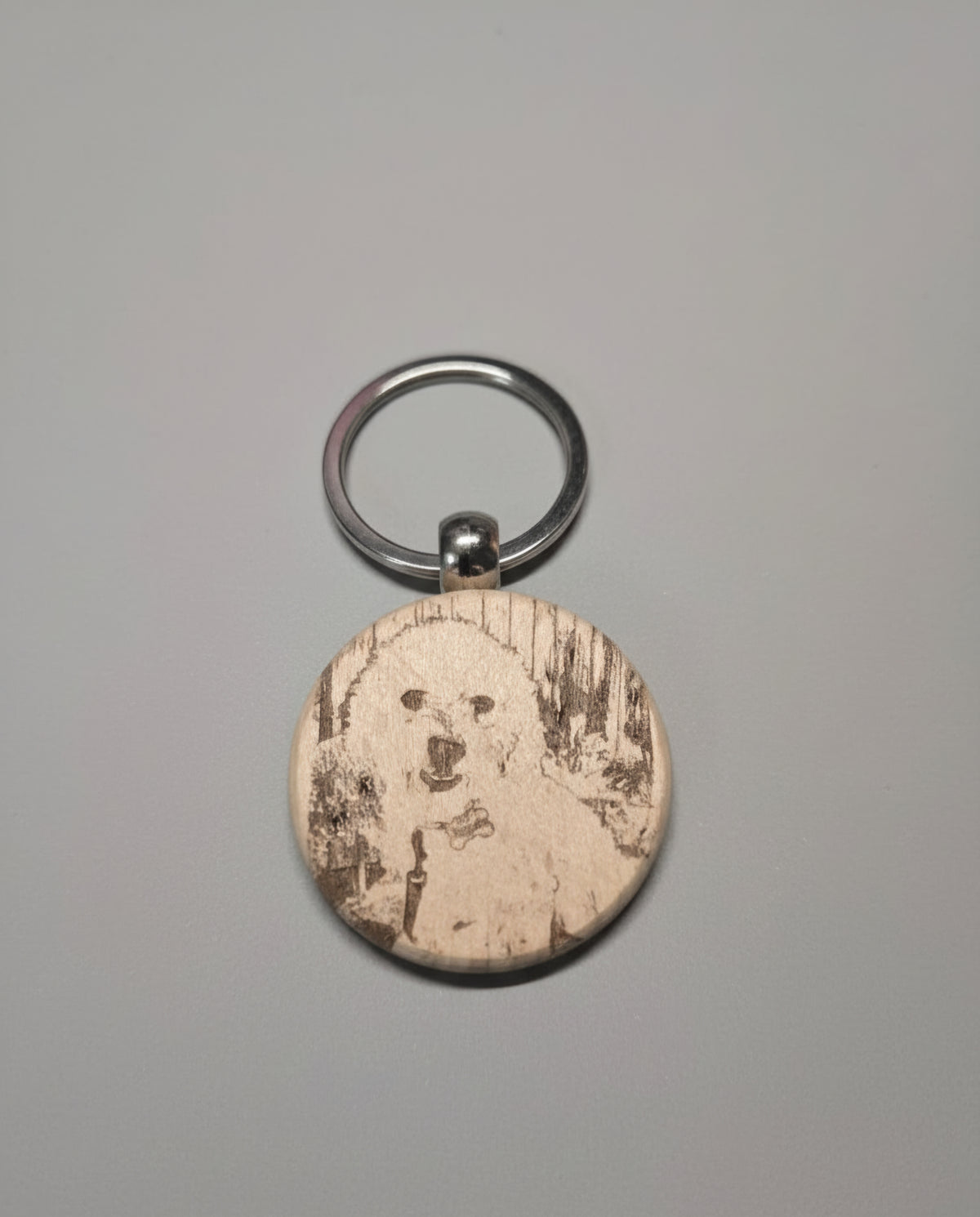 Rusty Keychain Custom wood keychain – The Rusty Cactus