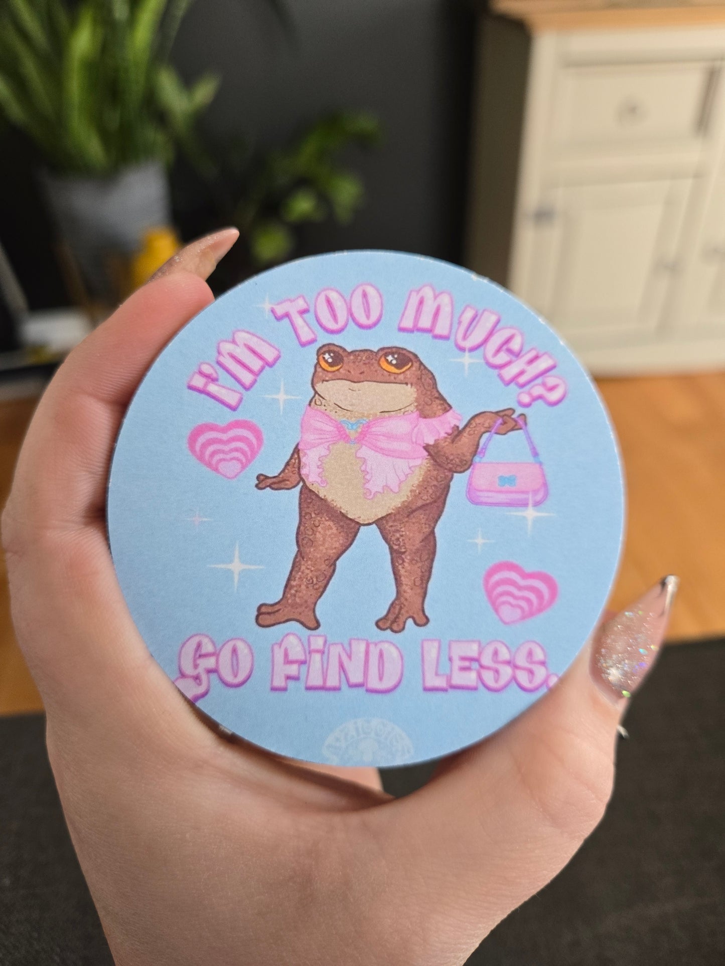 Card Stock Freshie Dot Frame