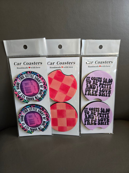 Custom Car Coasters