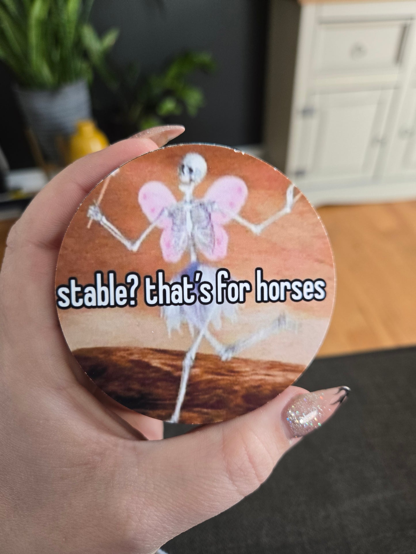 Card Stock Freshie Dot Frame