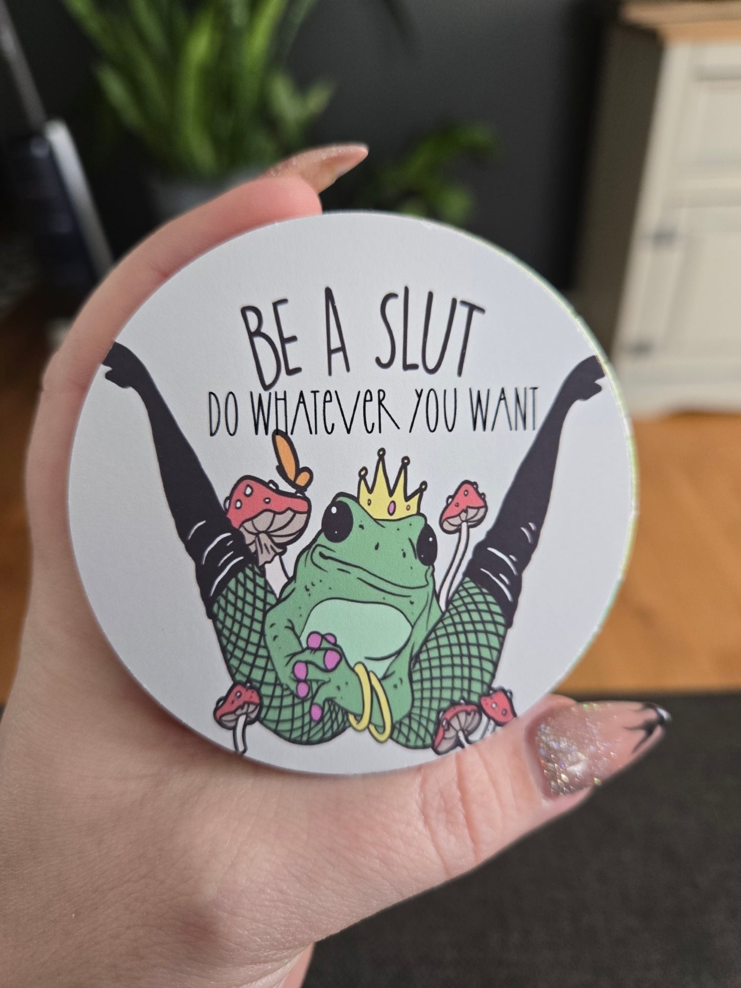 Card Stock Freshie Dot Frame