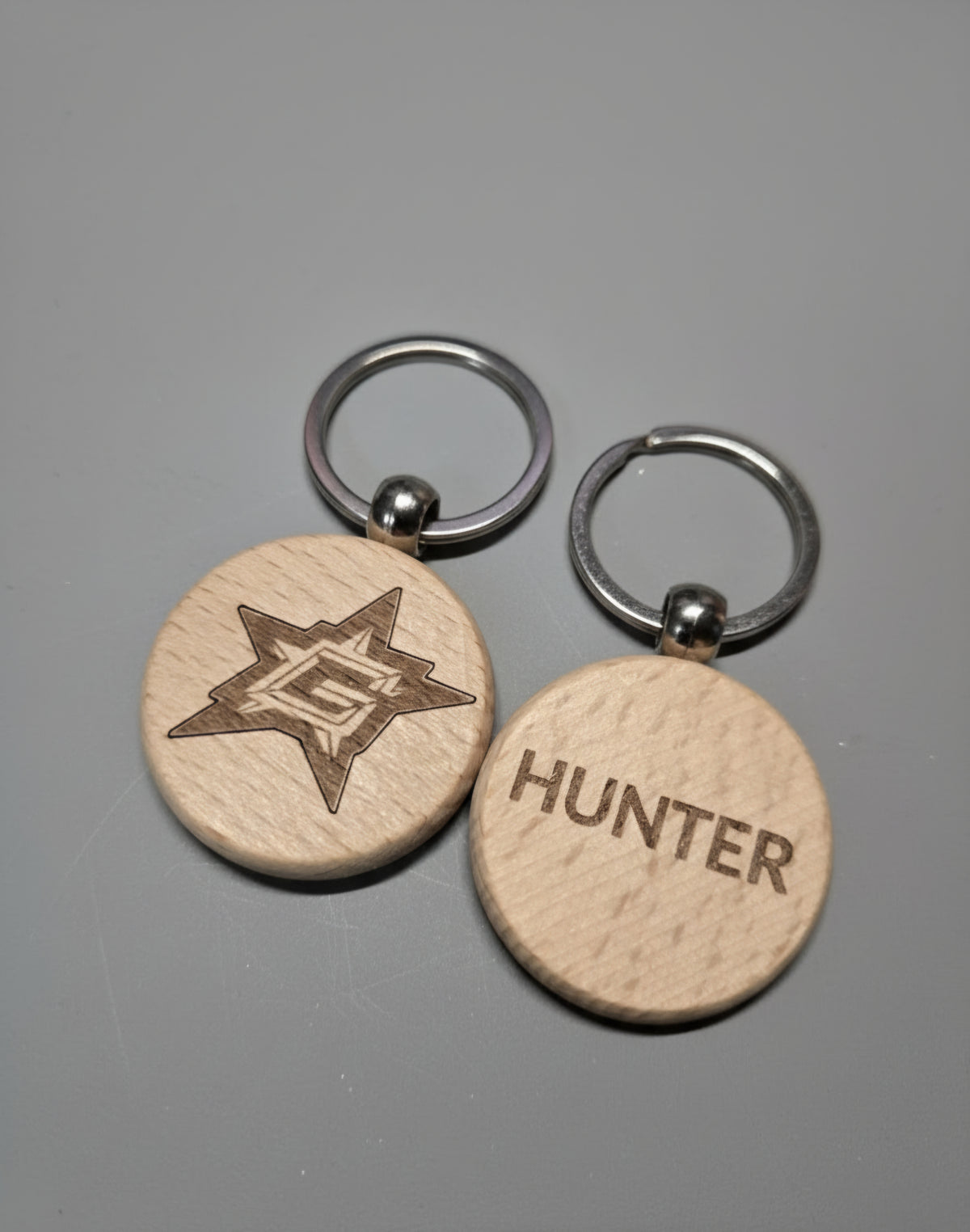 Rusty Keychain Custom wood keychain – The Rusty Cactus