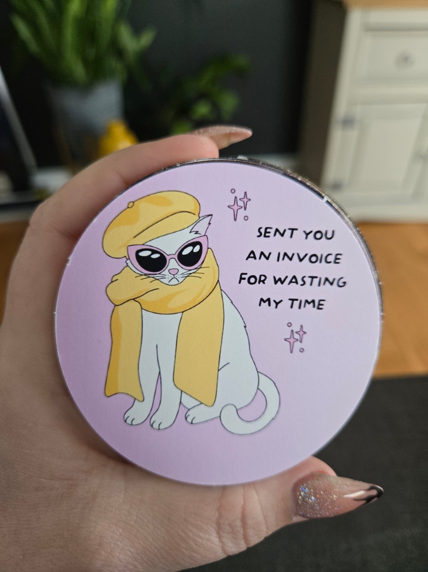 Card Stock Freshie Dot Frame